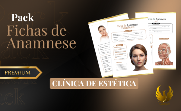 PACK de Fichas de Anamnese para Clínica de Estética
